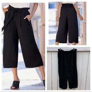 MONROE & MAIN Paper-Bag Waist‎ Gaucho